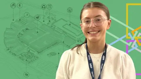 First Sustainability Intern joins the Monklands Replacement Project