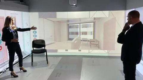 Immersive Suite gives virtual reality vision of Scotland’s most advanced hospital